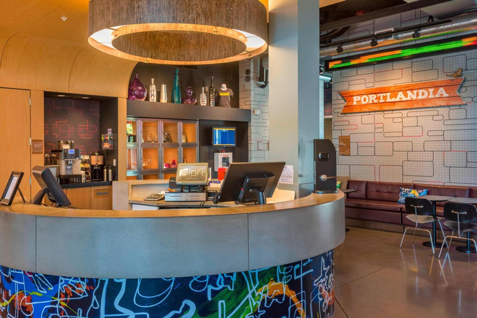 Aloft Portland Airport Hotel At Cascade Station Exteriér fotografie